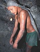 Hagar_140_f Child worker in an underground mine