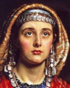 Joanna_140_a Young Middle Eastern woman with dowry jewelry