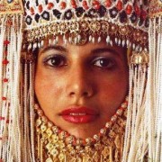 Sarah Middle Eastern woman with ornamental headdress
