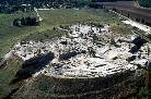 Megiddo_excavations Excavations at Megiddo, city where Josiah died