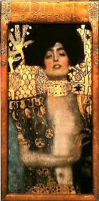 Painting of Judith by Klimpt