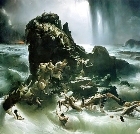 The Deluge by Francis Danby c. 1837