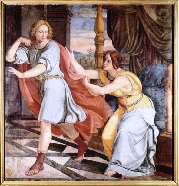 Joseph Potiphar's Wife Paintings: Philipp Veit, Joseph and the Wife of Potiphar