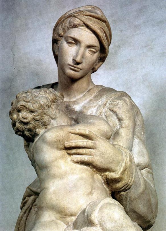 Madonna and child, Michelangelo
