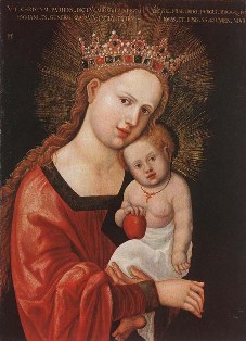Bible study ideas: Painting of the Madonna and Child Jesus