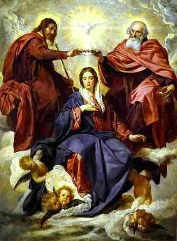 Mary crowned as Queen of Heaven, Diego Valazquez