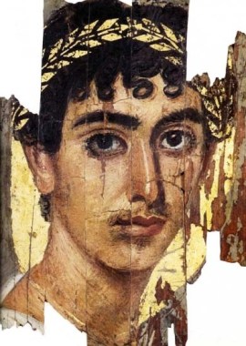 Bible Kings: Rich young man, from the Fayum coffin portraits