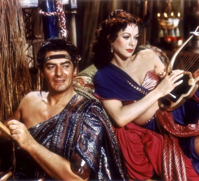 Delilah and Samson, a still from the film 'Samson and Delilah'
