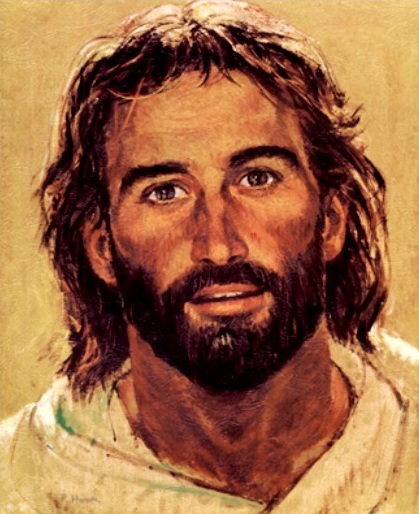Bible Paintings - 'Head of Christ', Richard Hook