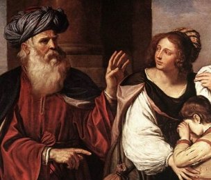 Divorce in the Bible: Abraham sends Hagar away; she was the mother of his son Ishmael