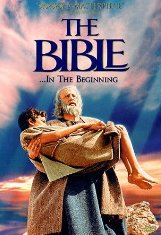 Bible movies, films. Abraham and his son Isaac in 'The Bible'