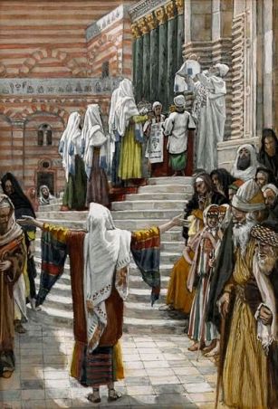 The Presentation of Jesus in the Temple, by James Tissot