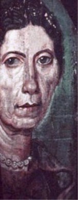 Fayum portrait of an older woman, Egypt