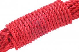 Strong red cord/rope