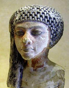 Ancient Egyptian statue of an Amarna princess, possibly Meritaten Tasherit