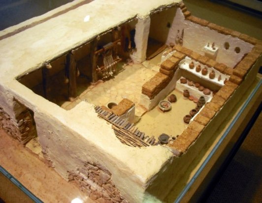 Layout of a middle-sized house in 1st century Nazareth