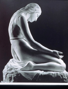 The penitent Magdalene, sculpture by Canova