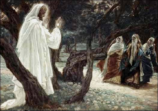 Christ Appears to the Holy Women, Tissot
