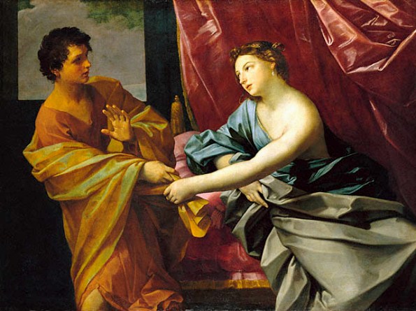 Bible Paintings: Guido Reni, Joseph and Potiphar's Wife