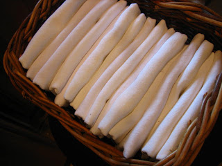 Menstruation: in ancient times, and until fairly recently, women used cotton napkins to soak up the menstrual blood