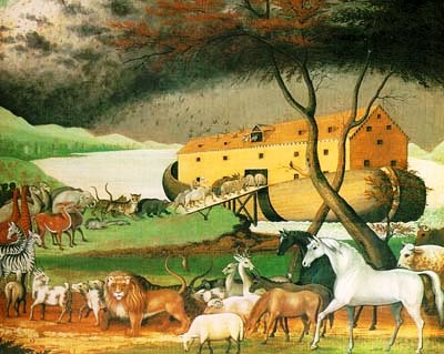 Bible Heroes: Noah's Ark, painting by Edward Hicks