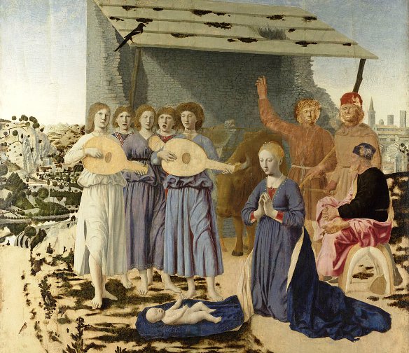 Paintings of Mary and the Infant Jesus, Piero della Francesca, The Nativity